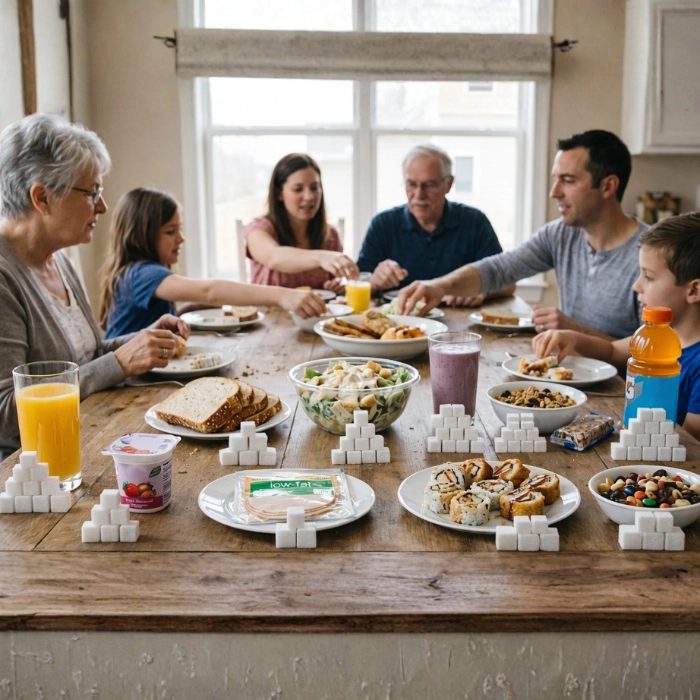 Hidden sugars in everyday foods