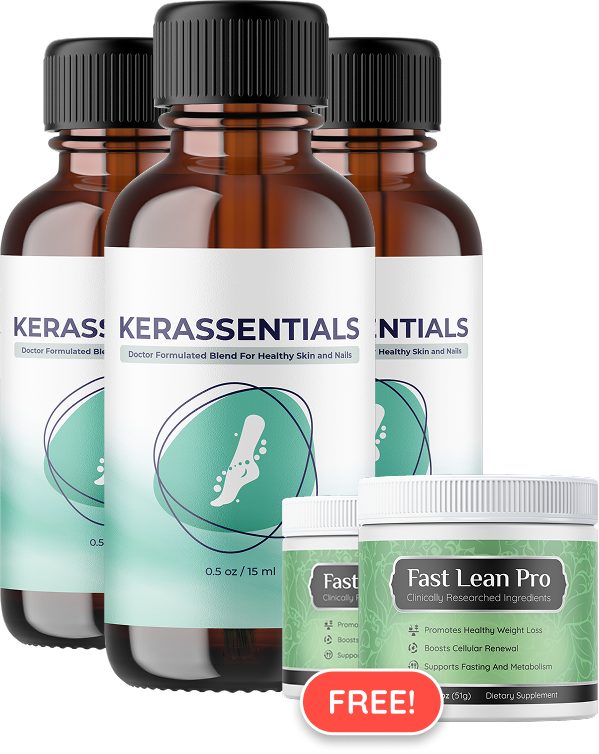 Kerassentials nail and skin oil